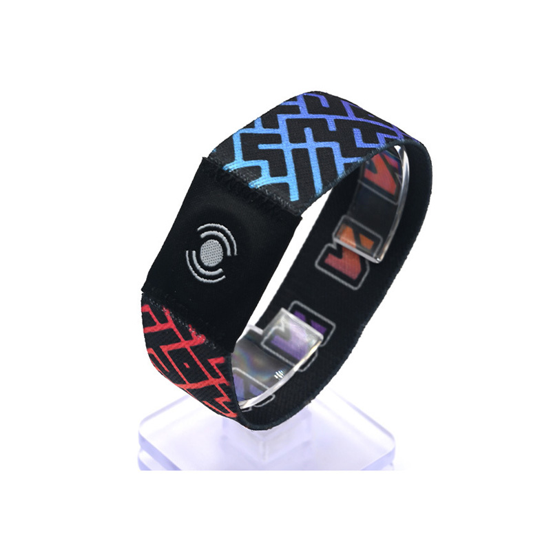 RFID松緊腕帶入場身份識(shí)別松緊手環(huán)智能腕帶